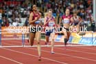 Kaliese Spencer on her way to winning the womens 400 metres hurdles at the Sainsbury's Birmingham Grand Prix. Photos: David T. Hewitson/Sports for All Pics